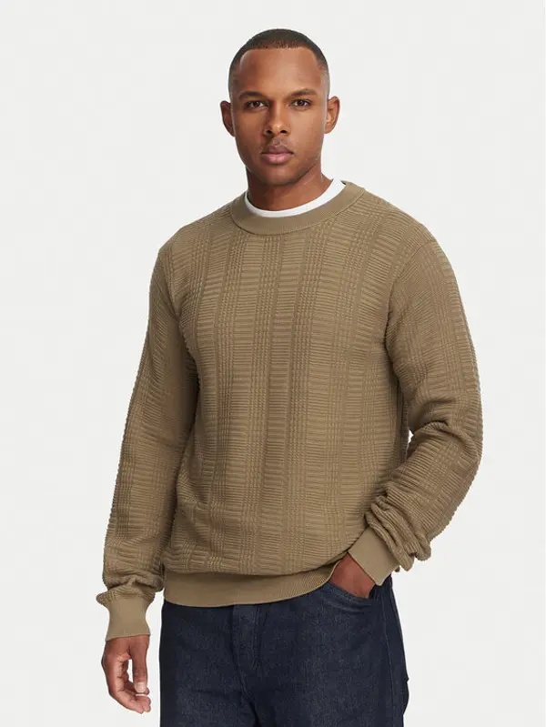 HUGO HUGO Džemper Simoh 50566762 Smeđa Regular Fit