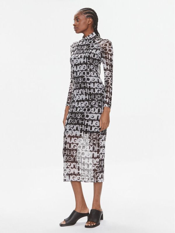 Hugo Hugo Haljina za svaki dan Nortensis 50508573 Crna Slim Fit