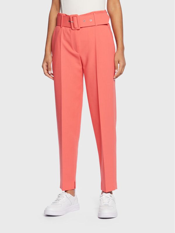 Hugo Hugo Hlače 50483578 Crvena Regular Fit