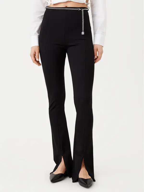 HUGO HUGO Hlače 50530455 Crna Slim Fit