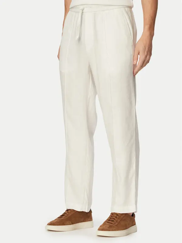 HUGO HUGO Hlače Cino 262FW 50562791 Krem Straight Fit