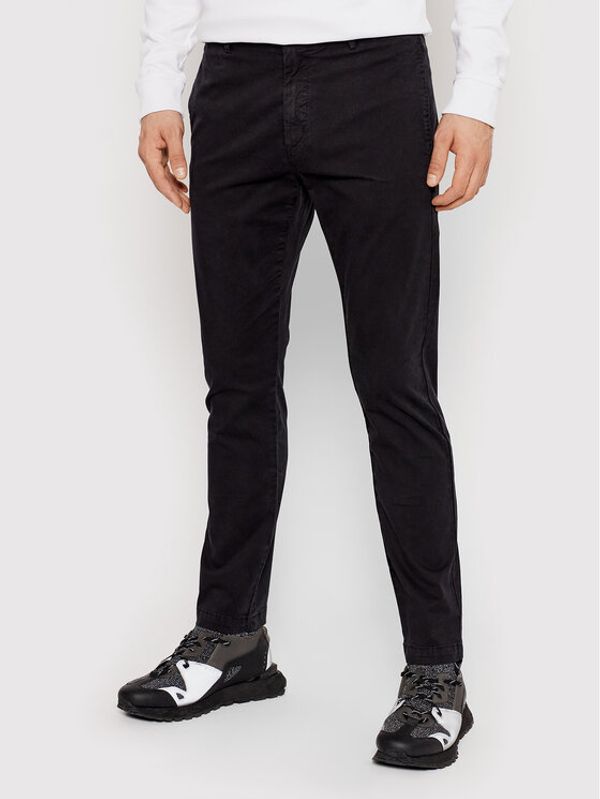 Hugo Hugo Hlače David204d 50437976 Crna Slim Fit