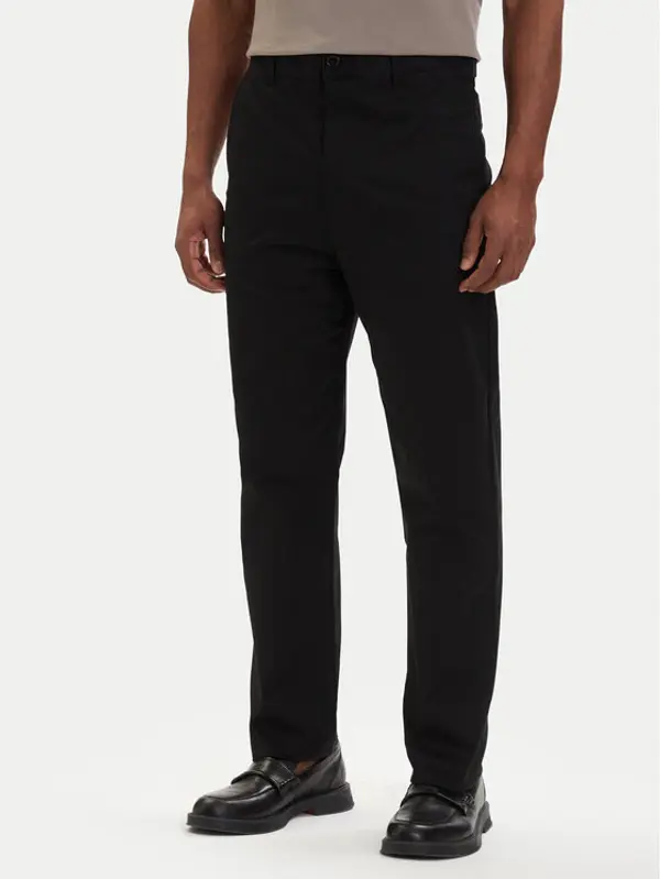 HUGO HUGO Hlače Genar253 50567257 Crna Slim Fit