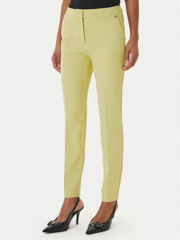 HUGO HUGO Hlače Hagonia-1 50539991 Žuta Slim Fit