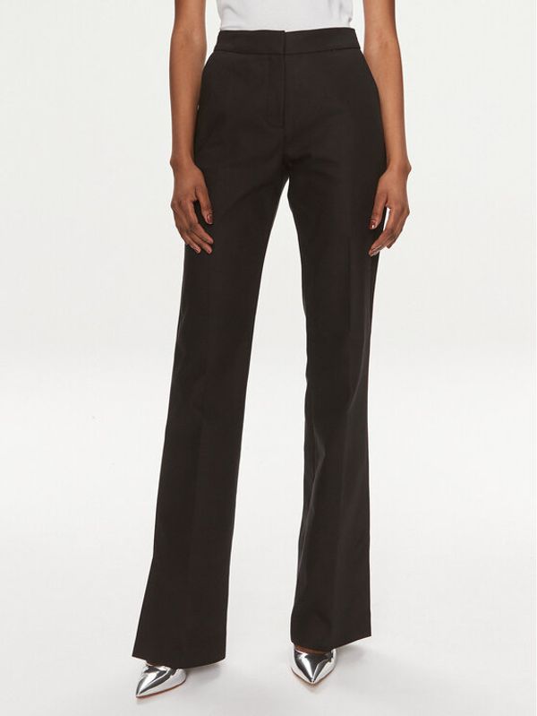 Hugo Hugo Hlače Haralie 50510436 Crna Straight Fit