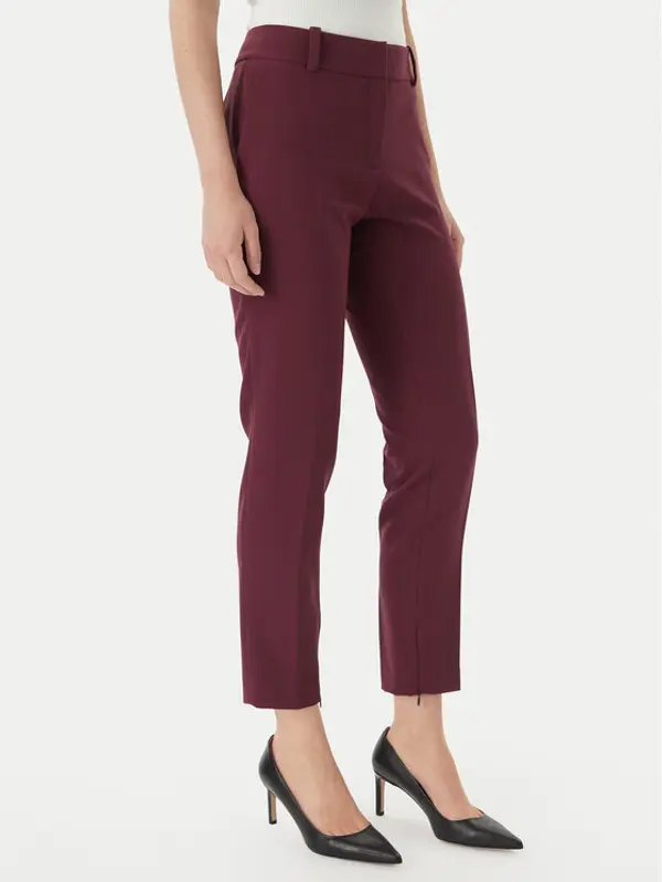 HUGO HUGO Hlače Hedima-1 50544742 Ljubičasta Slim Fit