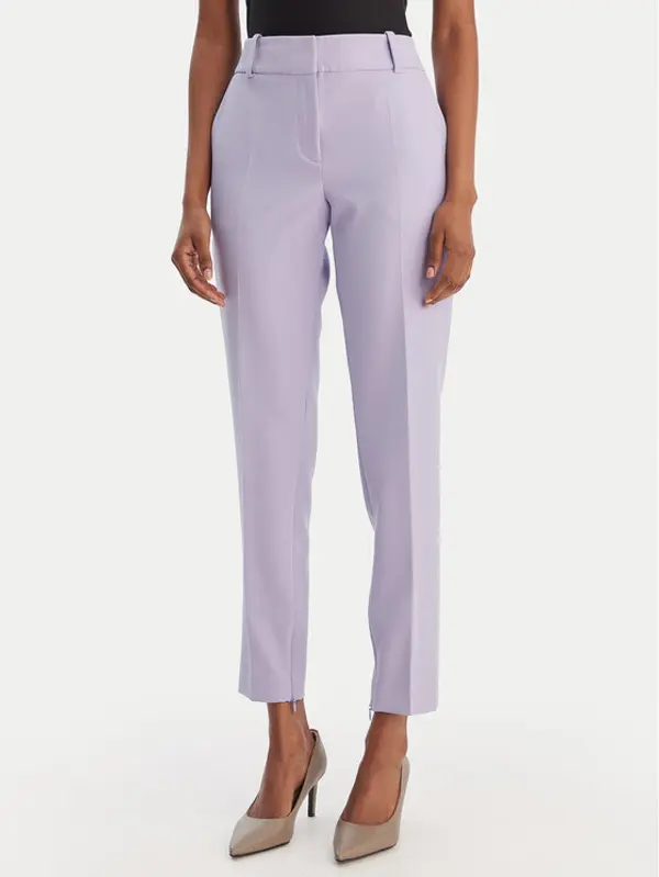 HUGO HUGO Hlače Hedima-1 50544742 Ljubičasta Slim Fit