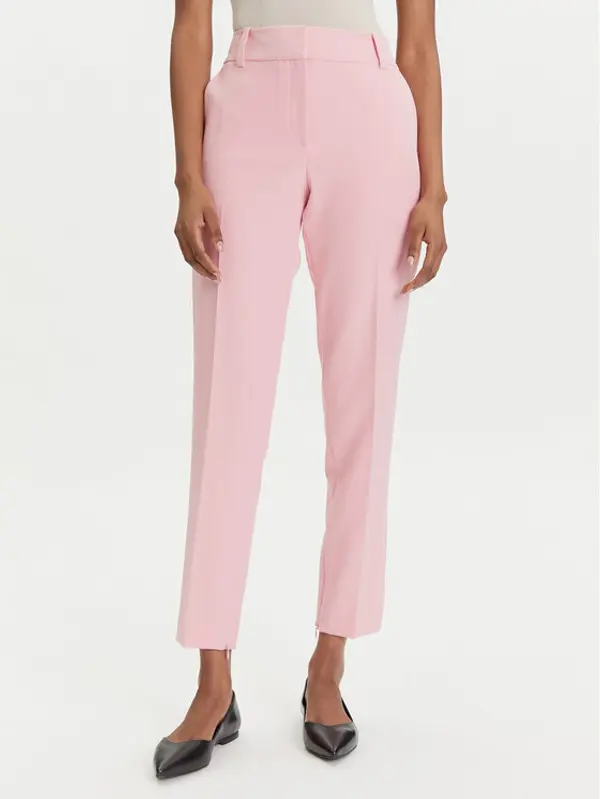 HUGO HUGO Hlače Hedima-1 50544742 Ružičasta Slim Fit