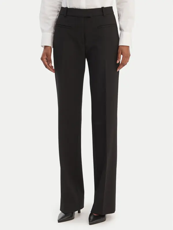 HUGO HUGO Hlače Hilayla 50555896 Crna Slim Fit