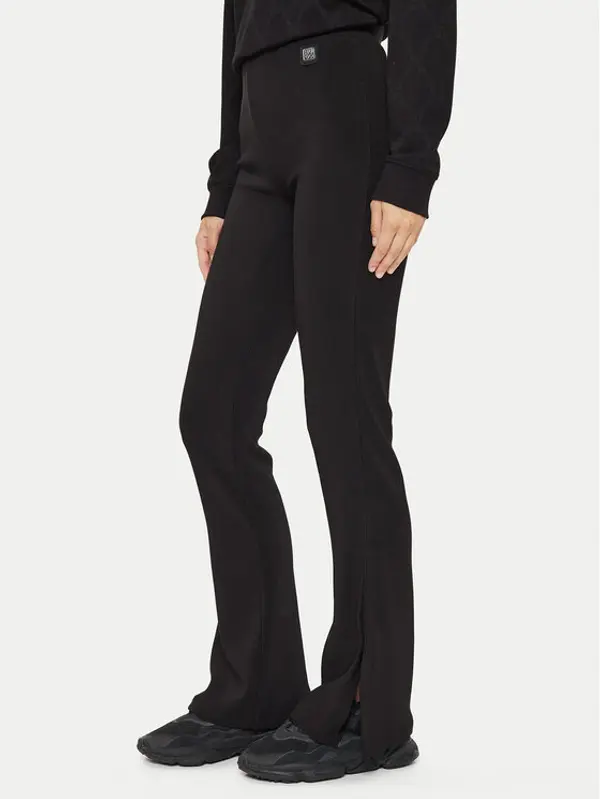 HUGO Hugo Hlače Naessa 50517459 Crna Slim Fit