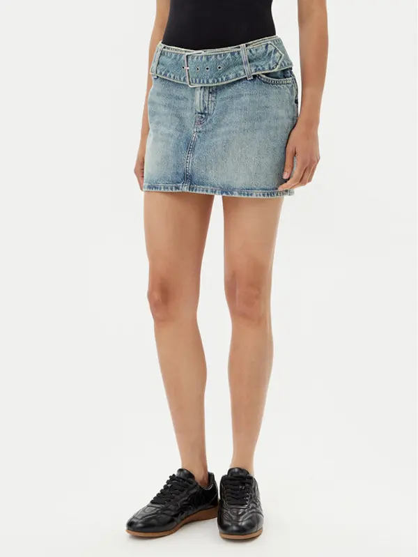 HUGO HUGO Jeans suknja Gamini 50541549 Plava Regular Fit
