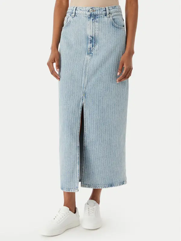 HUGO HUGO Jeans suknja Gatje_4 50568239 Svijetloplava Regular Fit