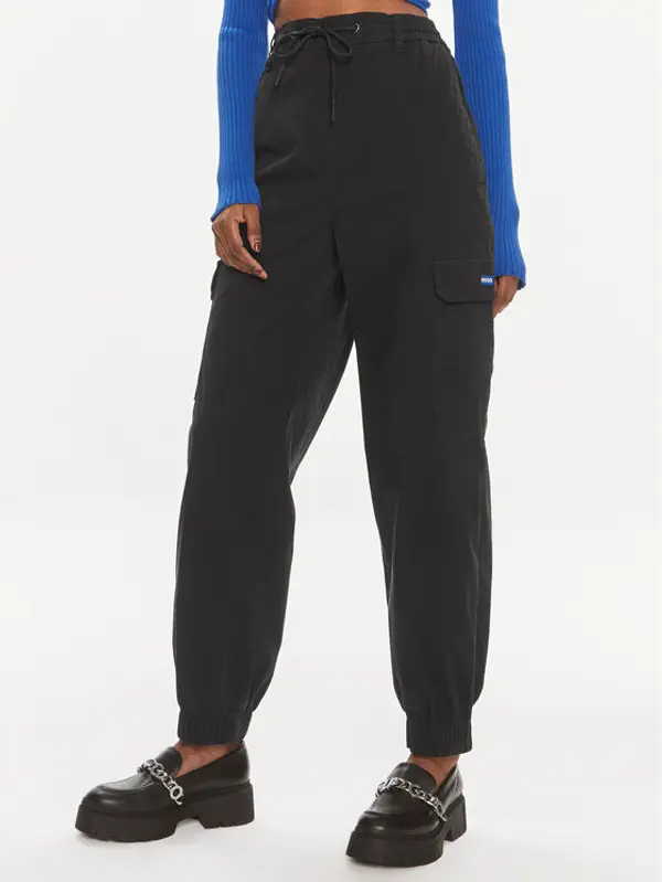 HUGO Hugo Jogger Hisune-1 50511288 Crna Relaxed Fit