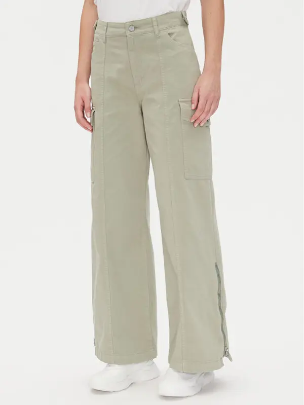 HUGO HUGO Kargo hlače Holoma 50536955 Zelena Relaxed Fit