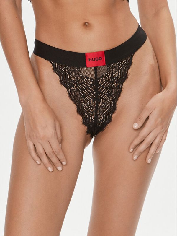 Hugo Hugo Klašične gaćice Brief Lace 50502787 Crna