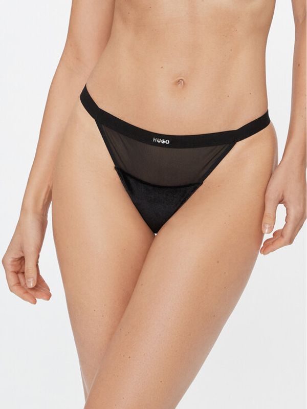 Hugo Hugo Klašične gaćice Velvet 50502760 Crna