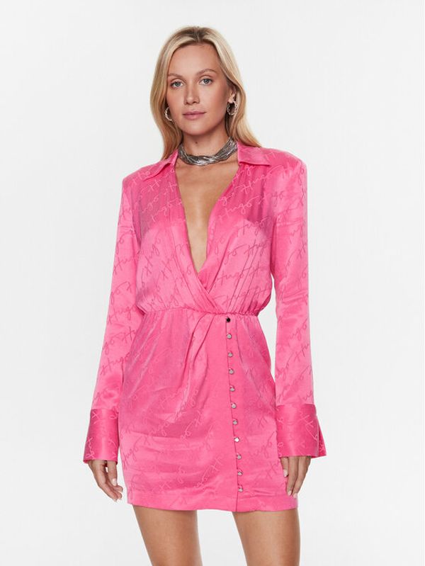 Hugo Hugo Koktel haljina 50486307 Ružičasta Regular Fit