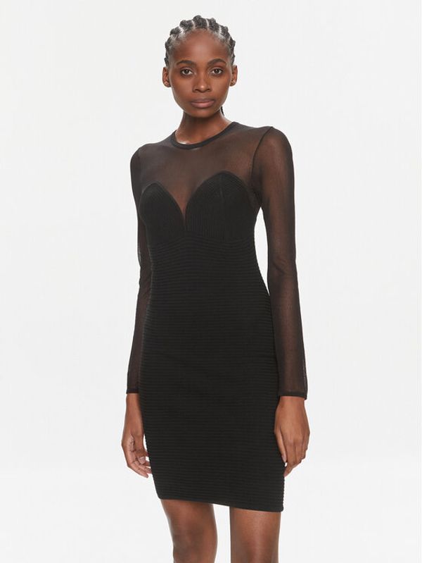 Hugo Hugo Koktel haljina Salsery 50507912 Crna Slim Fit