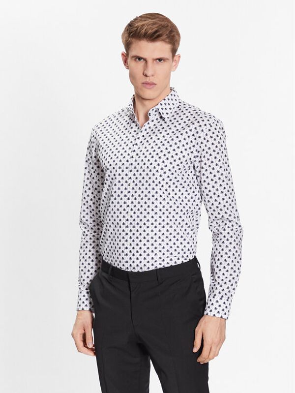 Hugo Hugo Košulja 50496126 Bijela Slim Fit