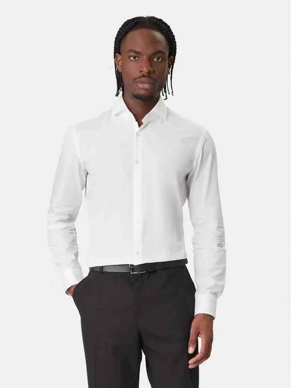 HUGO HUGO Košulja C-Jason 50293691 Bijela Slim Fit