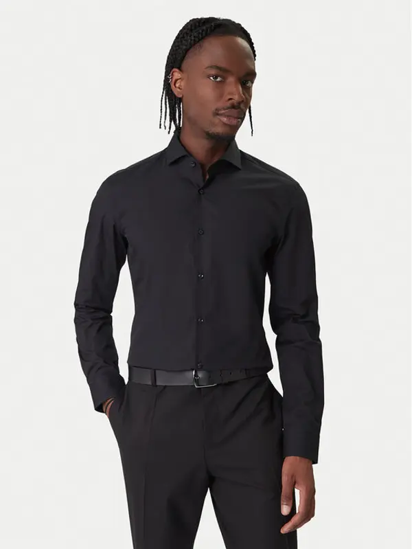 HUGO HUGO Košulja C-Jason 50293691 Crna Slim Fit