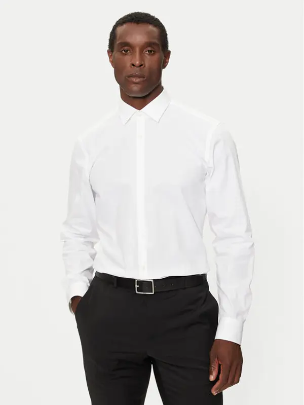 HUGO Hugo Košulja C-Jenno 50289499 Bijela Slim Fit