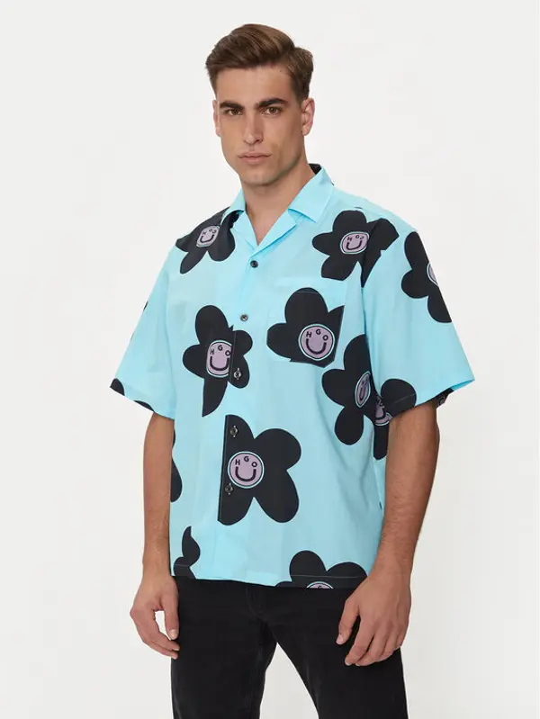 HUGO Hugo Košulja Eligino 50513855 Plava Oversize