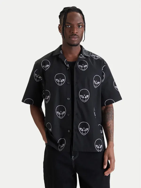 HUGO HUGO Košulja Eligino 50560698 Crna Relaxed Fit