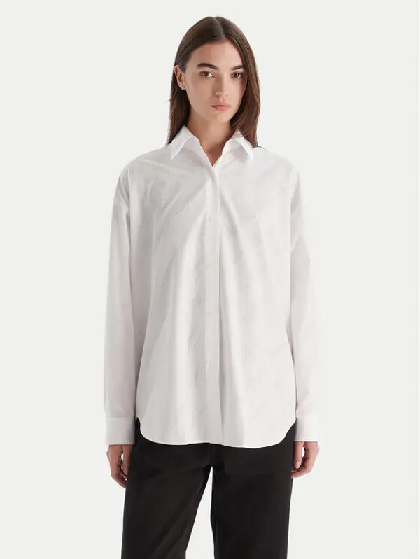 HUGO HUGO Košulja Elisana_B 50548839 Bijela Oversize