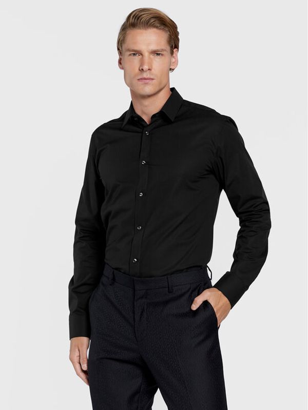 Hugo Hugo Košulja Elisha02 50479396 Crna Slim Fit