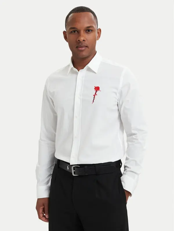 HUGO HUGO Košulja Emero 50566268 Bijela Relaxed Fit