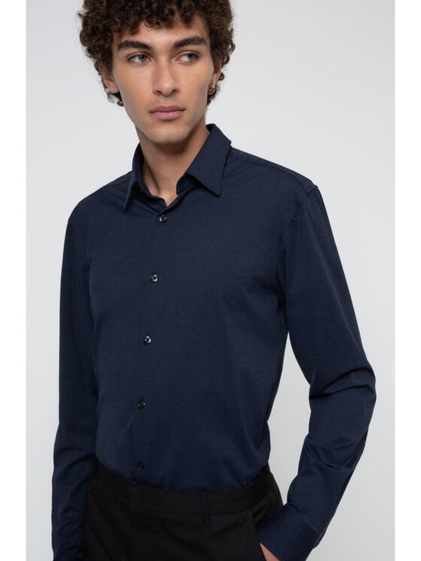 Hugo Hugo Košulja Ermo 50438087 Tamnoplava Slim Fit