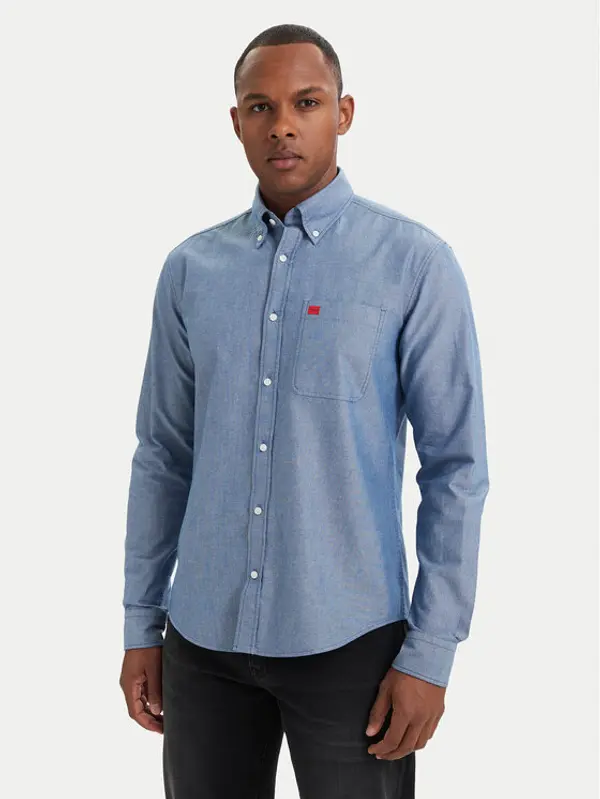HUGO HUGO Košulja Evito 50479302 Plava Slim Fit