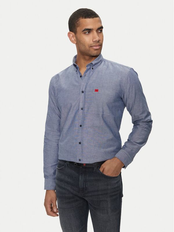 Hugo Hugo Košulja Evito 50479302 Tamnoplava Slim Fit