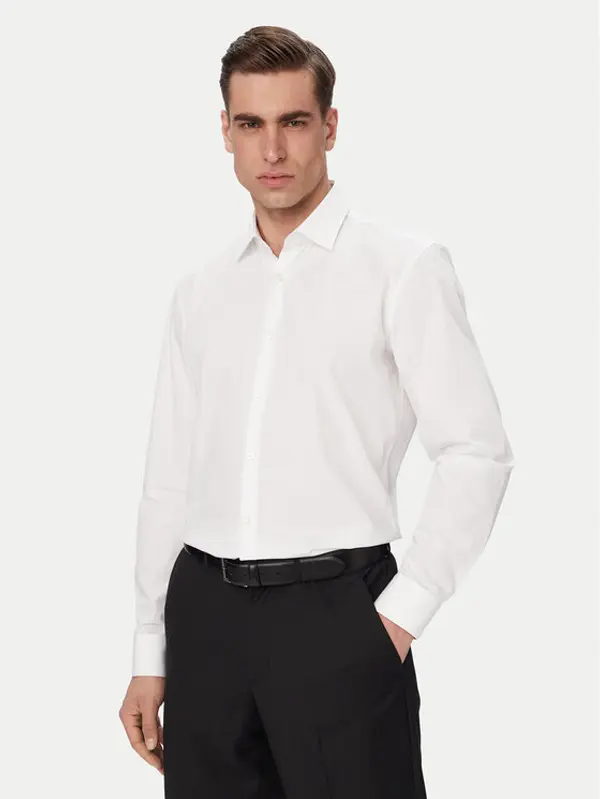 HUGO HUGO Košulja Koey 50561154 Bijela Slim Fit