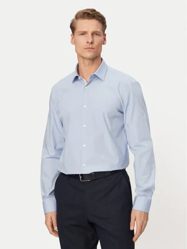 HUGO HUGO Košulja Koey 50561154 Svijetloplava Slim Fit