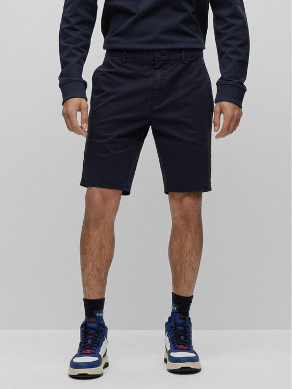 Hugo Hugo Kratke hlače 50471182 Tamnoplava Slim Fit