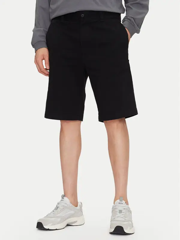 HUGO HUGO Kratke hlače Dante242 50510605 Crna Regular Fit
