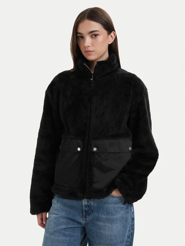 HUGO HUGO Krzno Fayla-1_B 50563093 Crna Relaxed Fit