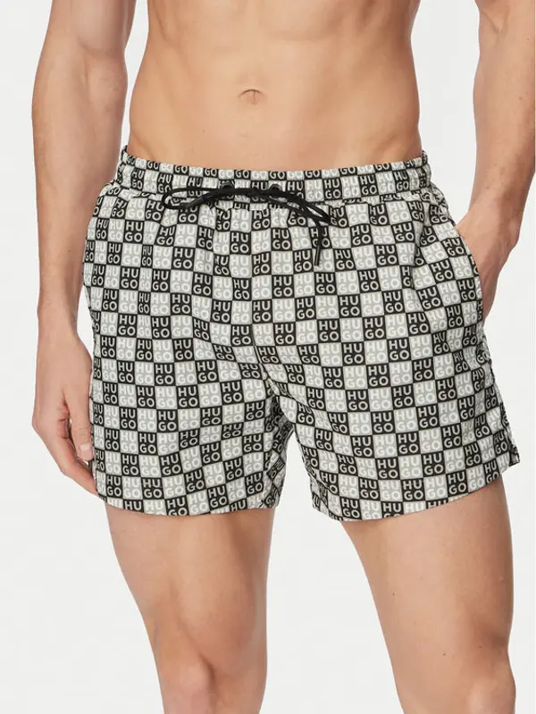 HUGO HUGO Kupaće gaće i hlače Aaron  50556792 Tamno zelena Regular Fit