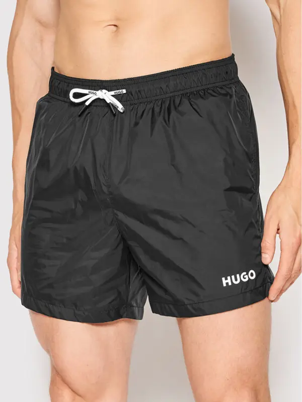 HUGO Hugo Kupaće gaće i hlače Haiti 50469312 Crna Regular Fit