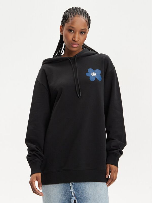 Hugo Hugo Majica dugih rukava 50510885 Crna Oversize