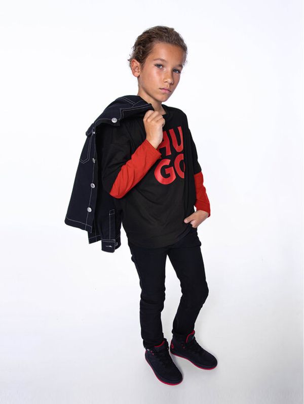 Hugo Hugo Majica G25136 D Crna Regular Fit