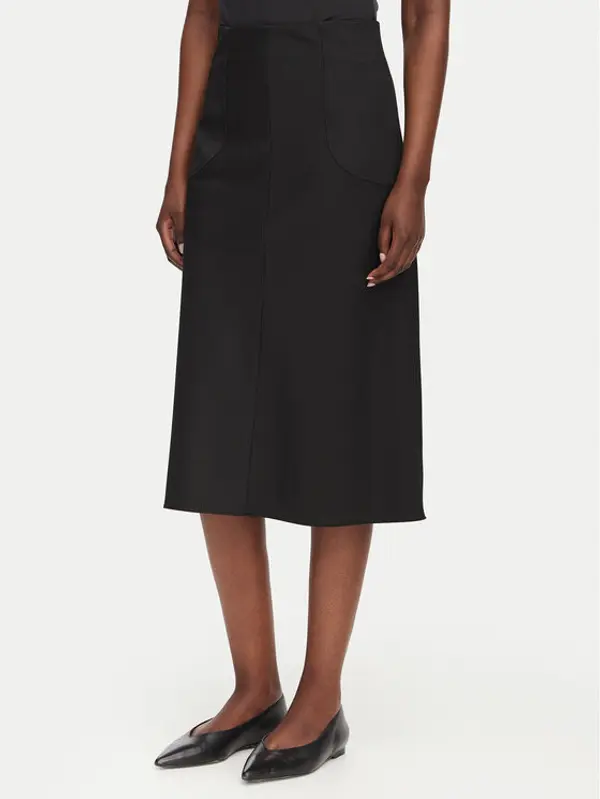 HUGO HUGO Midi suknja Rasiana 50564165 Crna Regular Fit