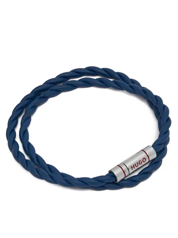 HUGO HUGO Narukvica E-Doublebraid4 50552596 Plava
