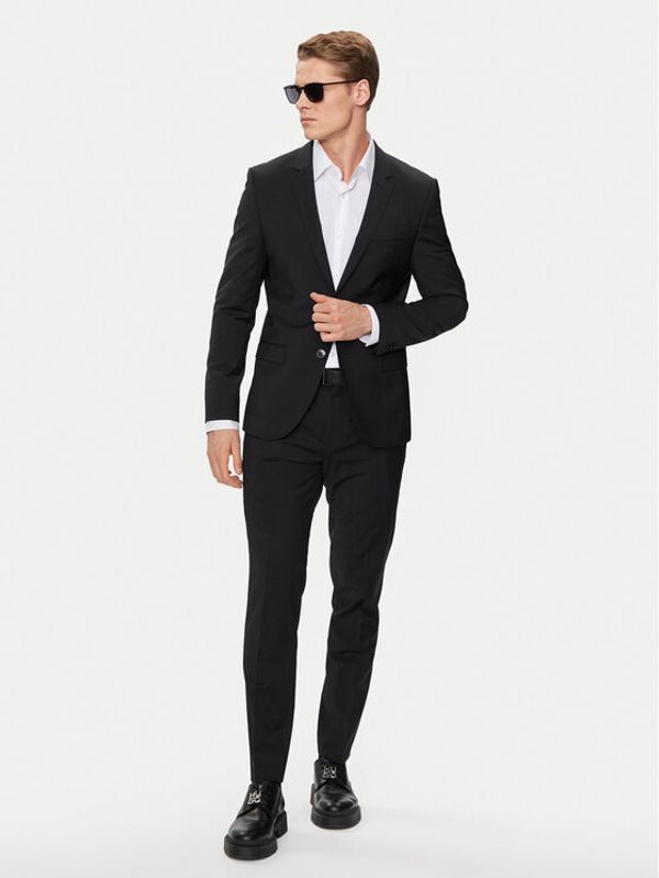 Hugo Hugo Odijelo 50450994 Crna Extra Slim Fit