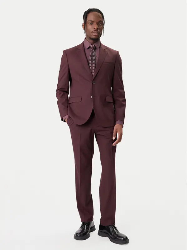 HUGO HUGO Odijelo Arti-Hesten253X 50544524 Smeđa Extra Slim Fit