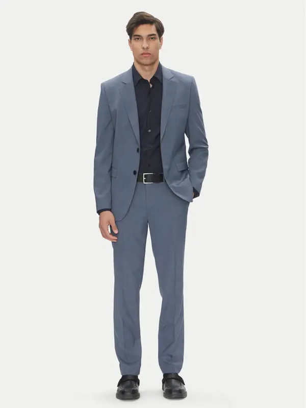 HUGO HUGO Odijelo Arti-Hesten253X 50545457 Plava Extra Slim Fit