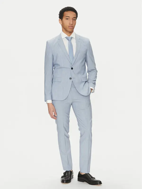 HUGO HUGO Odijelo Arti/Hesten232X 50540341 Svijetloplava Extra Slim Fit