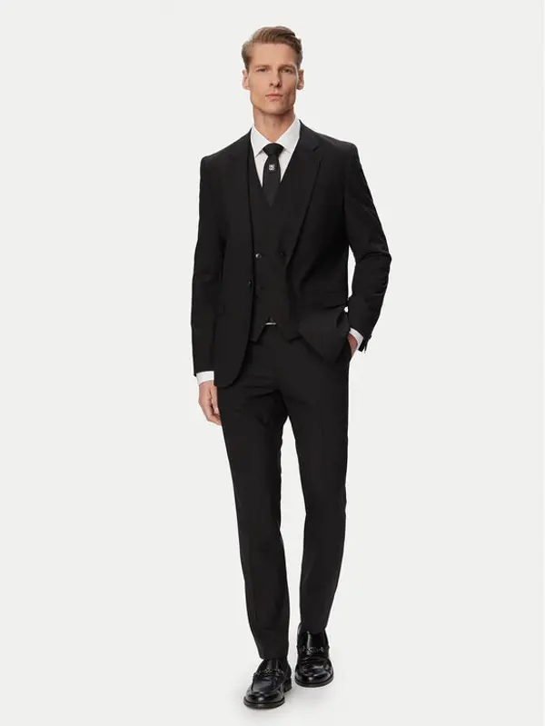 HUGO HUGO Odijelo Arti/Hesten242V1X 50547341 Crna Extra Slim Fit